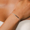 Lotus & Luna - Wisdom 2mm Metal Accent Healing Bracelet