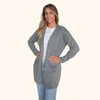 Beachly - Apres Beach Cardigan - Limestone Grey