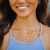 Lotus and Luna - Little Skinny Dipper Necklace - White (Add-On)