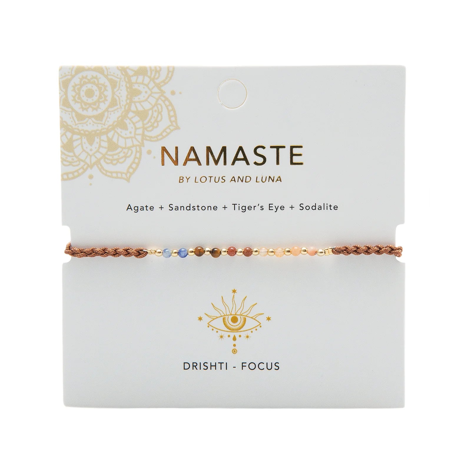Lotus & Luna - Drishti Namaste Bracelet (Add-On)