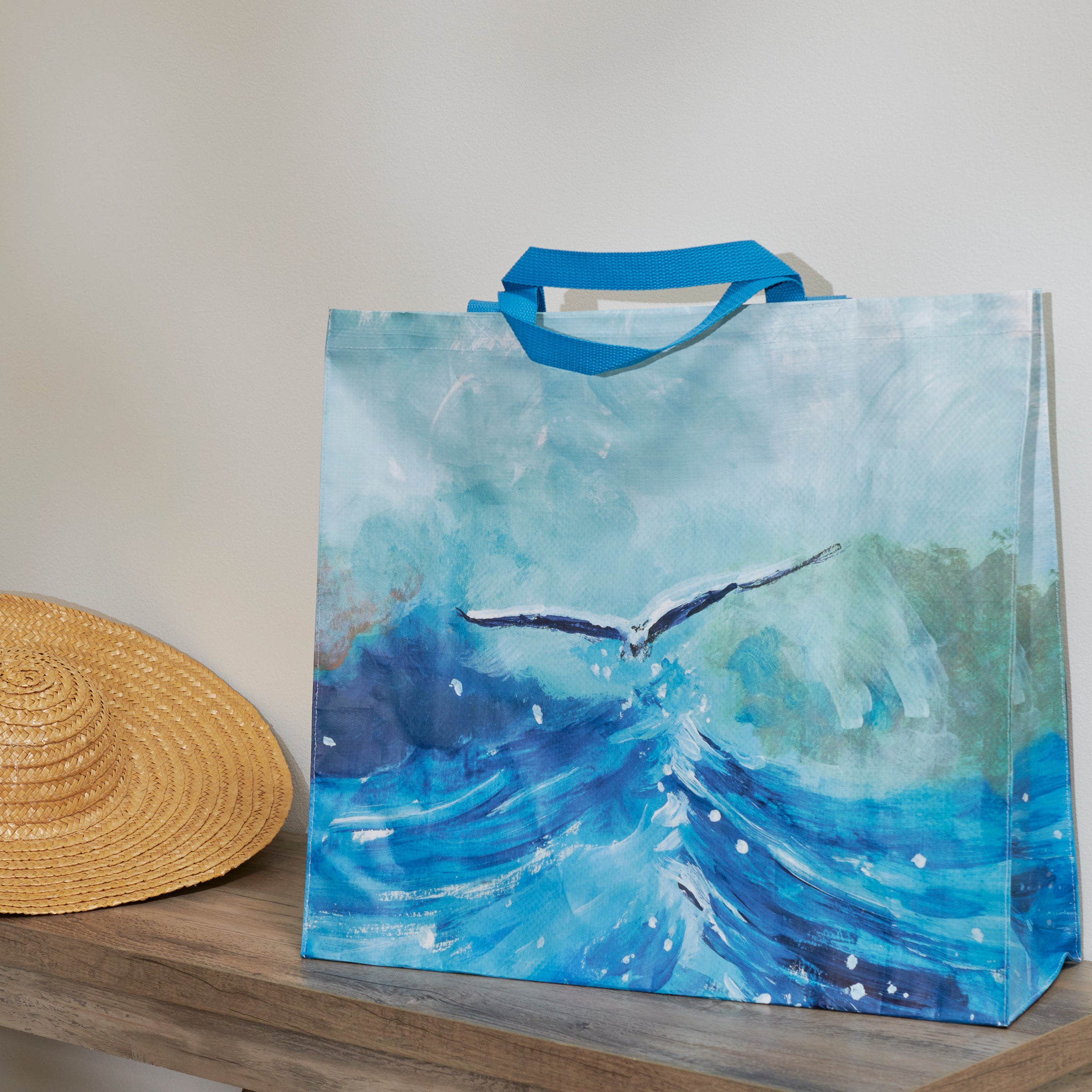 Primitives By Kathy - Ocean Wave Shopping Tote (Add-On)