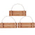 Primitives By Kathy - Tan Lines Slat Ornament Set (Add-On)