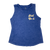 Beachly - Shell Yeah Tank - Mineral Saphire