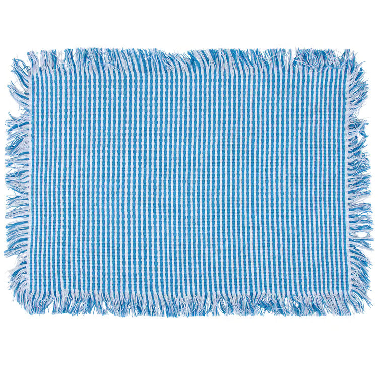 Blue Stripe Placemat Set