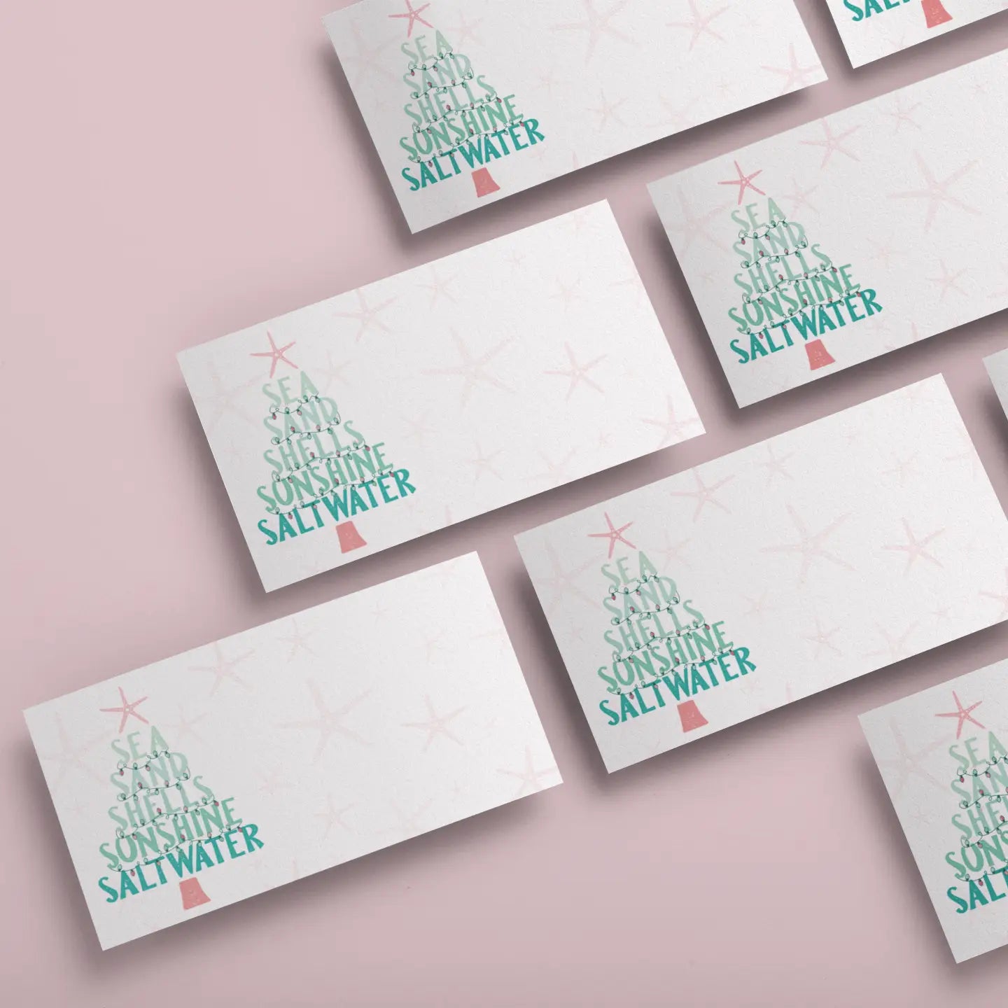 Sunshine + Saltwater - Beachy Christmas Itty-Bitty Card Pack (Add-On)