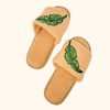 Beachly - Palms Slide Slipper - Jungle