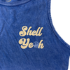 Beachly - Shell Yeah Tank - Mineral Saphire