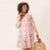 RockFlowerPaper - Gemma Pink Blu Cotton Pintuck Beach Cover Up (Add-On)