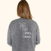 Beachly - Apres Beach Cardigan - Limestone Grey