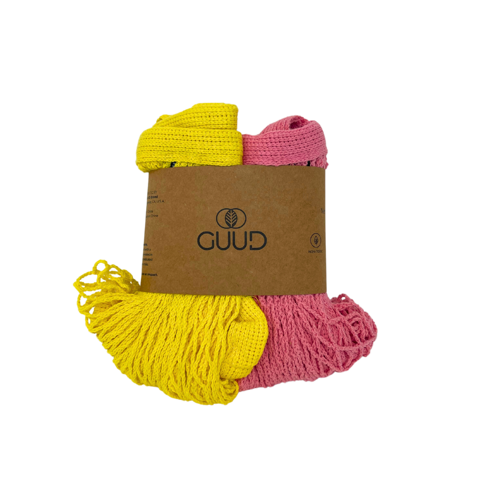 The GUUD Brand - French Market Mesh Tote Bag - 2 Pack (N)