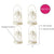 Kate Aspen - By the Sea Lighthouse Tealight Holder Lantern (Set of 4) (Add-On)