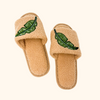 Beachly - Palms Slide Slipper - Jungle