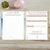 Bloom - 2026 Hard Cover Planner, 8.5" x 11", Coastal Calm