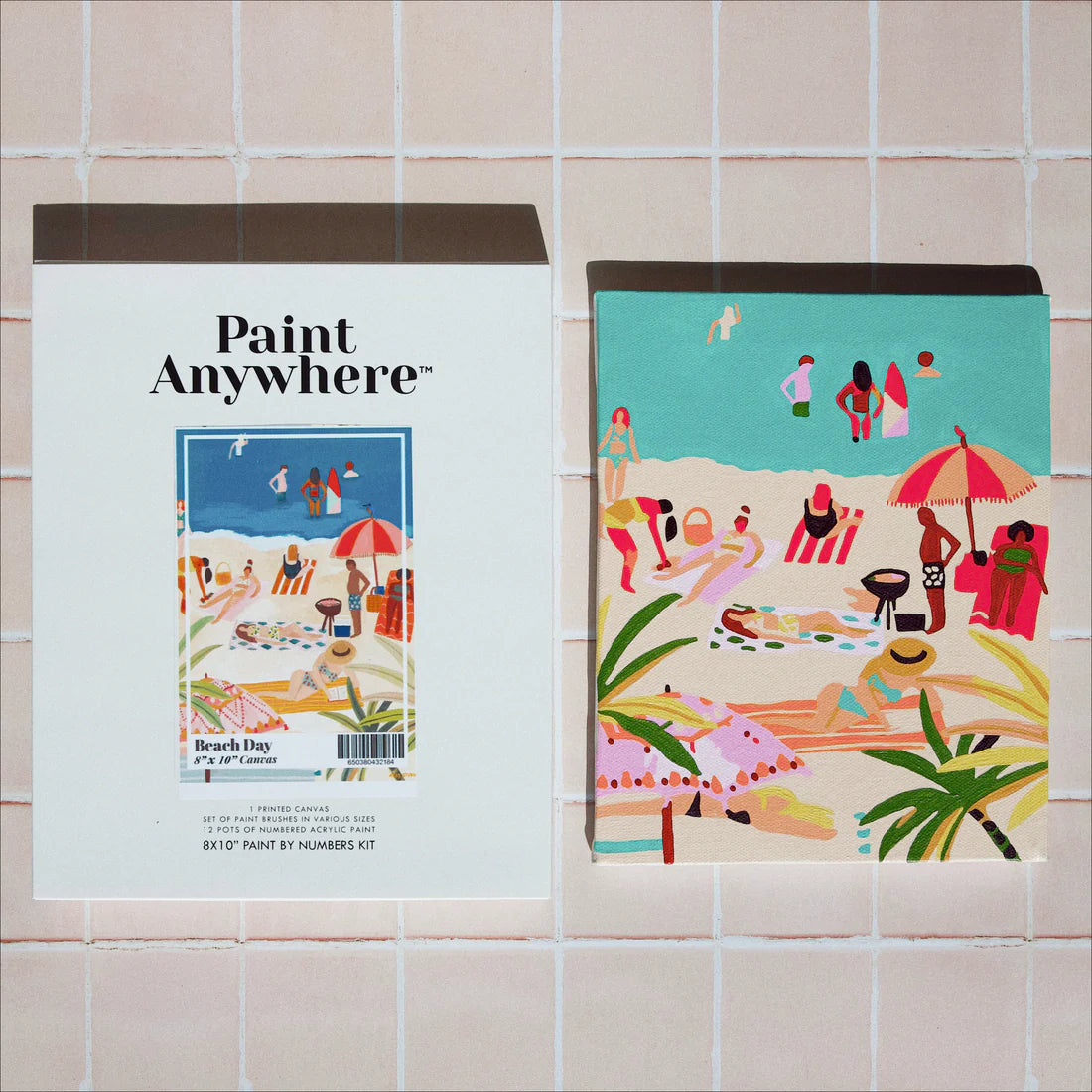 Paint Anywhere - Beach Day by Hebe Studio Paint by Numbers Framed Mini (Add-On)