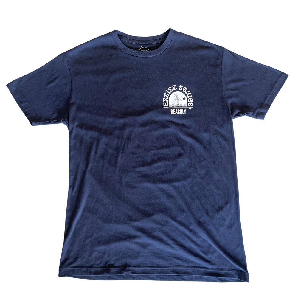 Beachly - Artist Series x Datradman Men's Tee - Navy (Add-On)