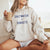 Salt + Fare - Saltwater + Sunsets - Coastal Graphic Hoodie - Dust Hoodie w/ Navy Ink
