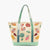 America & Beyond - Sea Shell Beaded Boat Tote