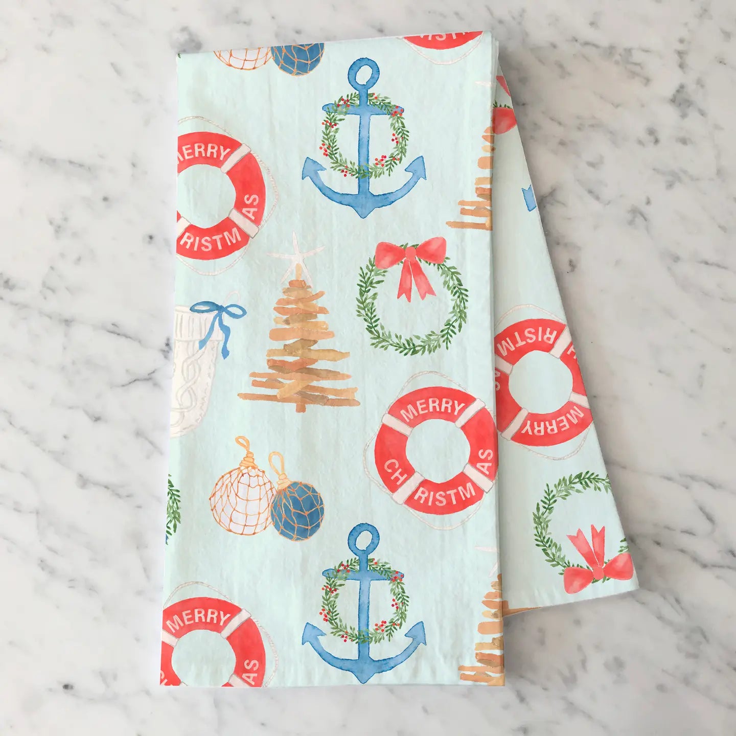 Gert & Co - Coastal Christmas Tea Towel
