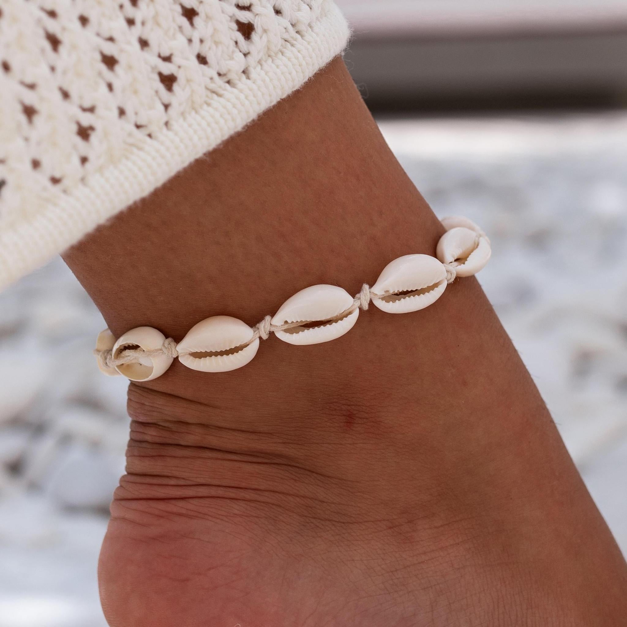 Alco - Puka Shell Anklet (Add-On)