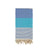 Kikoya - Hawaiian Turkish Towels 35x70" Terry Backing Beach Bath Pool - Blue/Turquoise (Add-On)