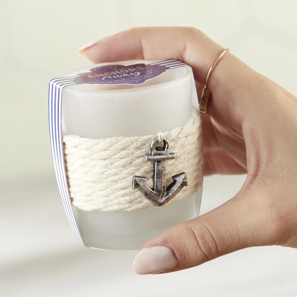 Kate Aspen - Anchors Away Rope Tea Light Holder (Set of 4) (Add-On)