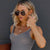 Diff Eyewear - Scarlett - Gold Brown Sunglasses (Add-On)