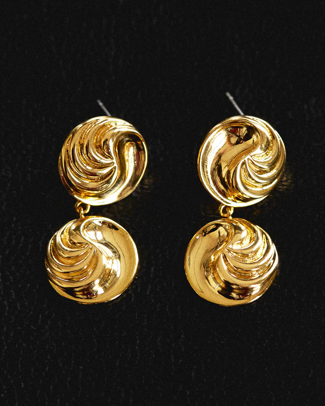 Luv AJ - The Leila Drop Earrings - Gold (Add-On)
