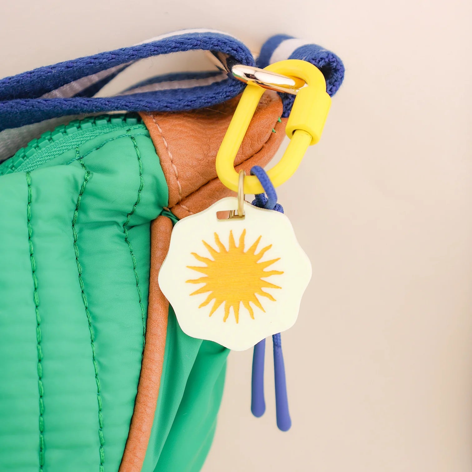 Freshwater Curated Goods - Golden Sun Bag Charm
