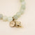 Freshwater Curated Goods - Conch Shell Charm Bracelet in Natural Jade (Add-On)