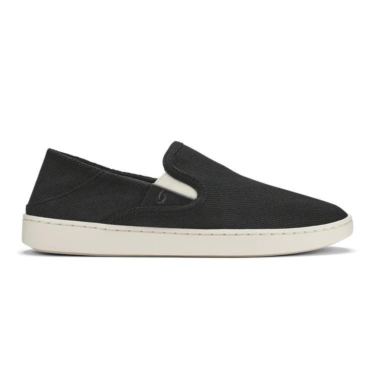 Olukai - Pehuea Women’s Breathable Slip-On Shoes - Black