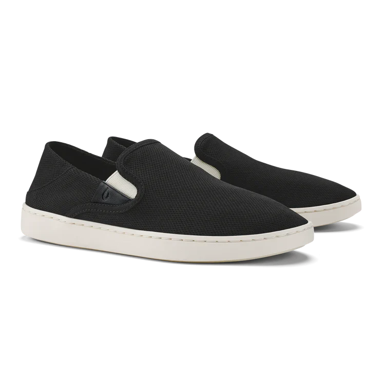 Olukai - Pehuea Women’s Breathable Slip-On Shoes - Black