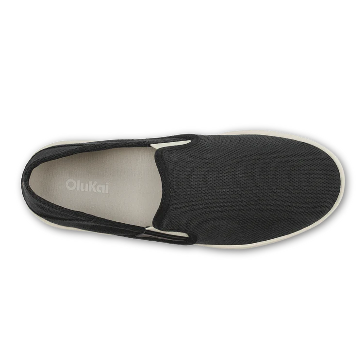 Olukai - Pehuea Women’s Breathable Slip-On Shoes - Black (Add-On)