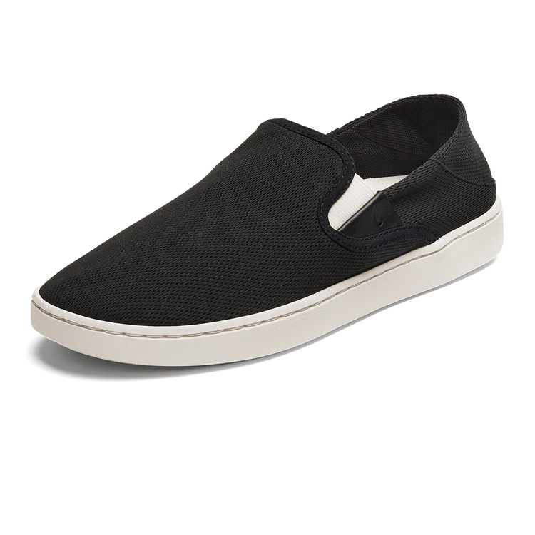 Olukai - Pehuea Women’s Breathable Slip-On Shoes - Black (Add-On)