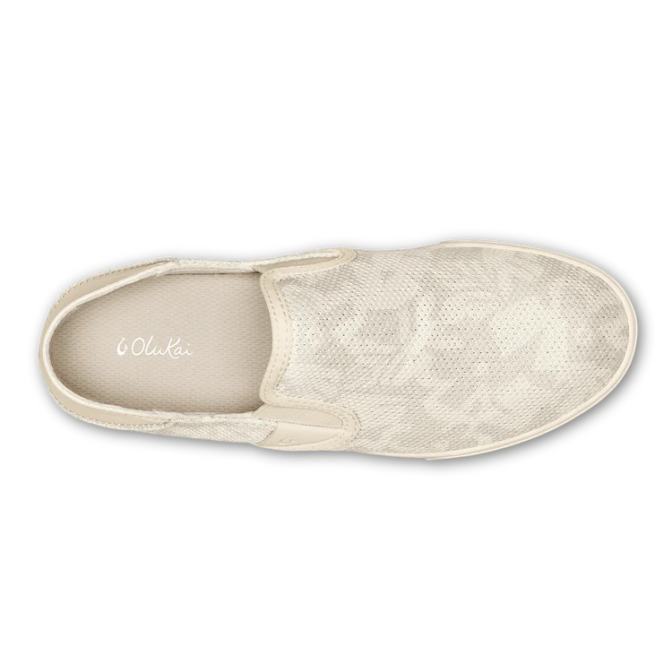 Olukai - Pehuea Women’s Breathable Slip-On Shoes - Puka/White (Add-On)