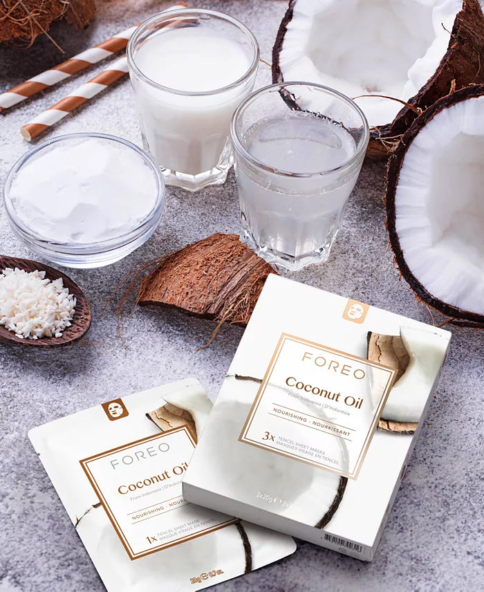 Foreo -Farm To Face Sheet Mask - Coconut Oil x3