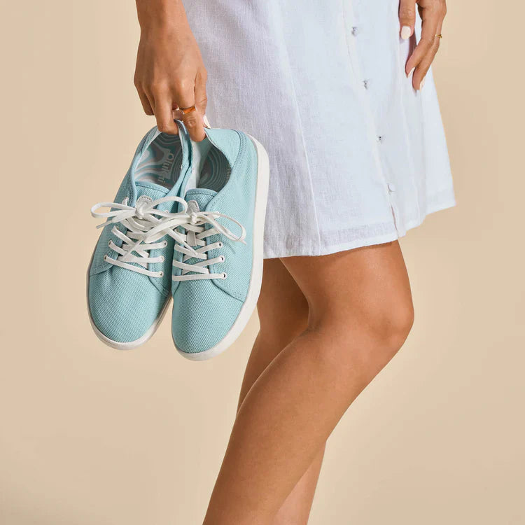 Olukai - Pehuea Lī Women’s Lightweight Sneakers - Swell/White Sand