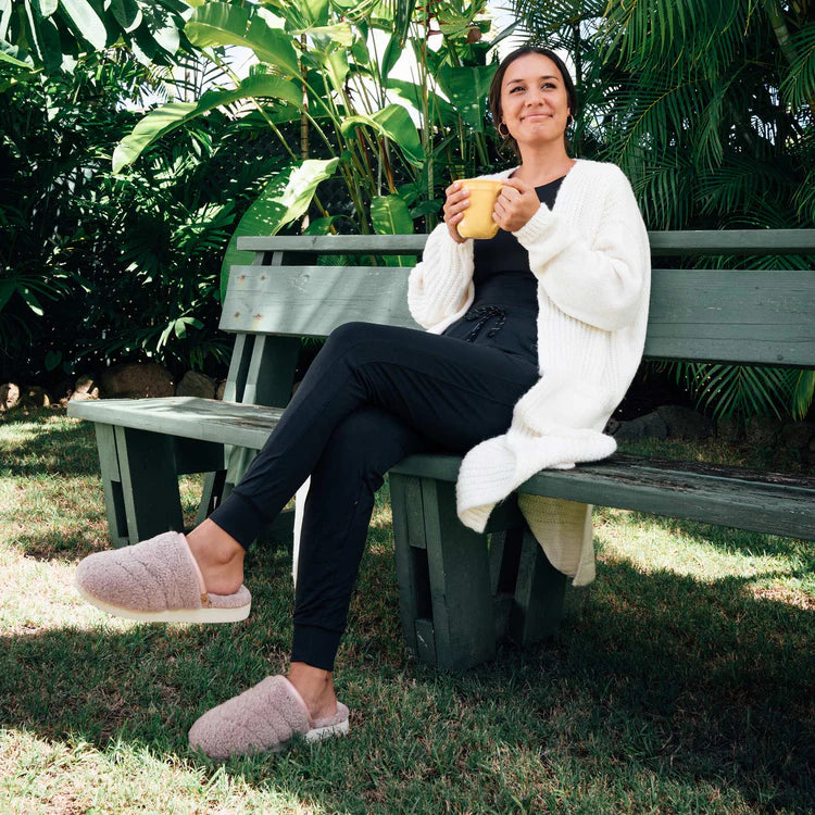 Olukai - Pūpū Mua Women’s Soft Mule Slipper - Pink Sea Salt (Add-On)