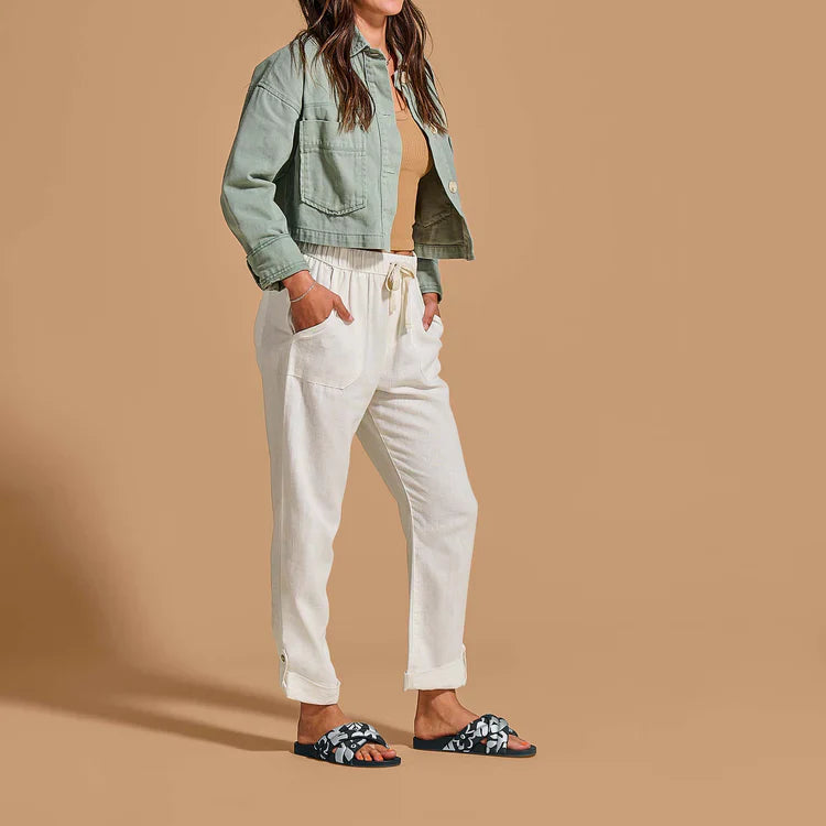 Olukai - Hila Slide Sandal - Silver/Pavement