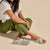 Olukai - Hila Women’s Puffy Slide Sandals - Bubbly/Puka (Add-On)