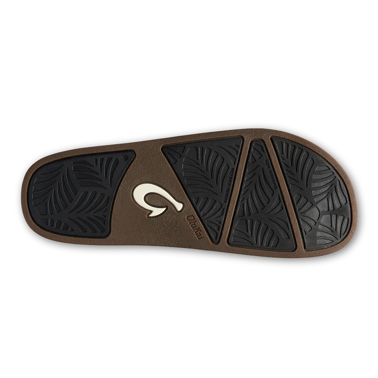 Olukai - Kāmola Women’s Woven Slide Sandals - Black