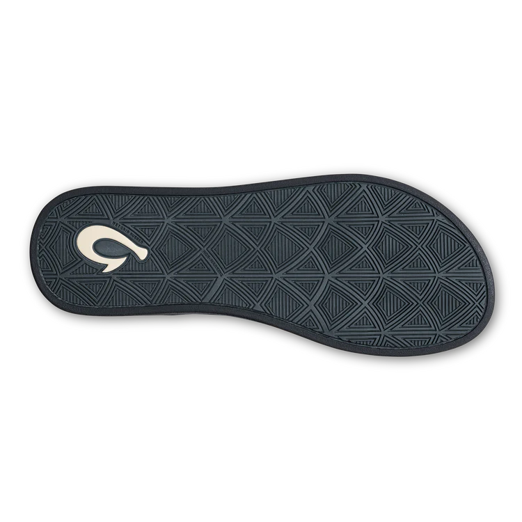 Olukai - Puawe Women’s Cushioned Beach Sandals - Black/Pineapple (Add-On)