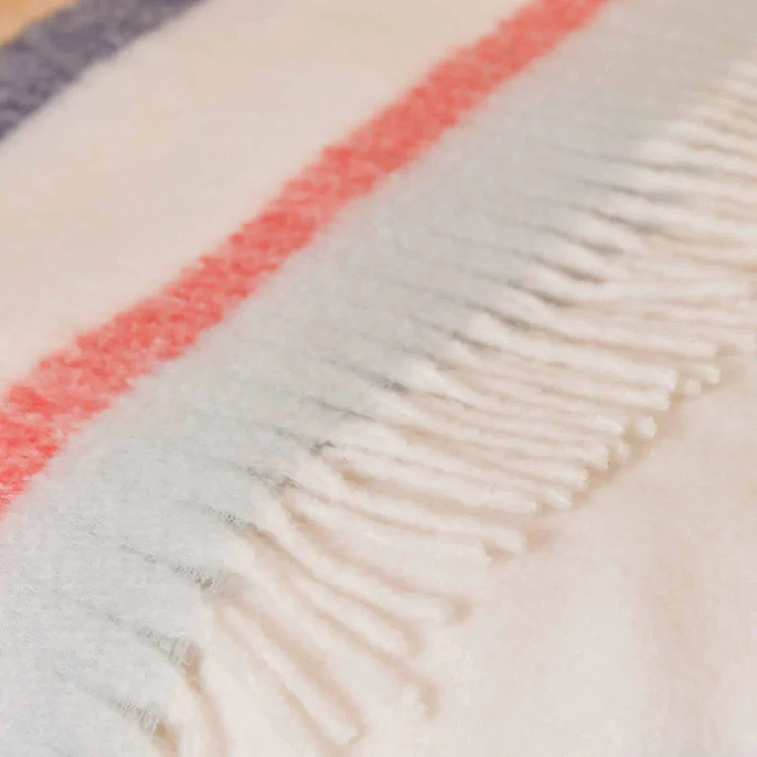 RockFlowerPaper - Navy Tan Cuddle Throw Blanket