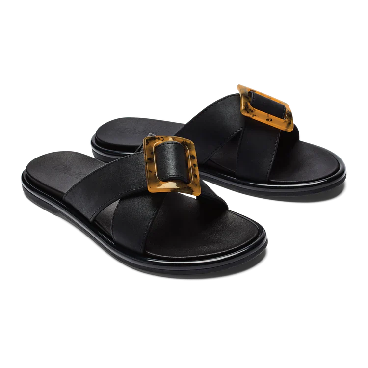 Olukai - La‘i Women’s Versatile Slide Sandals - Black