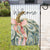 The Navy Knot - Oyster Pumpkin Garden Flag