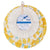 RockFlowerPaper - Lemons Blu Kitchen Food Storage Covers (Set of 3)