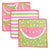 RockFlowerPaper - Watermelon Blu Kitchen Dish Cloths (Set of 3) (Add-On)