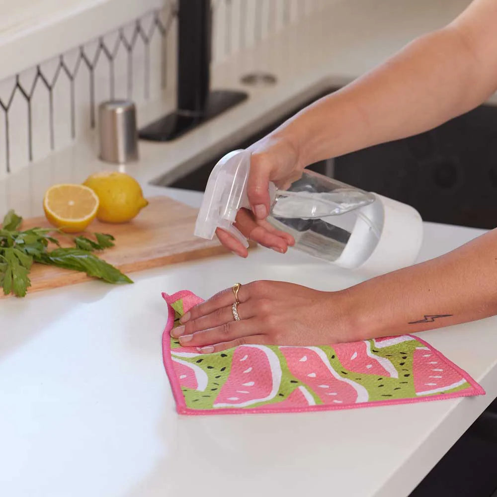 RockFlowerPaper - Watermelon Blu Kitchen Dish Cloths (Set of 3) (Add-On)
