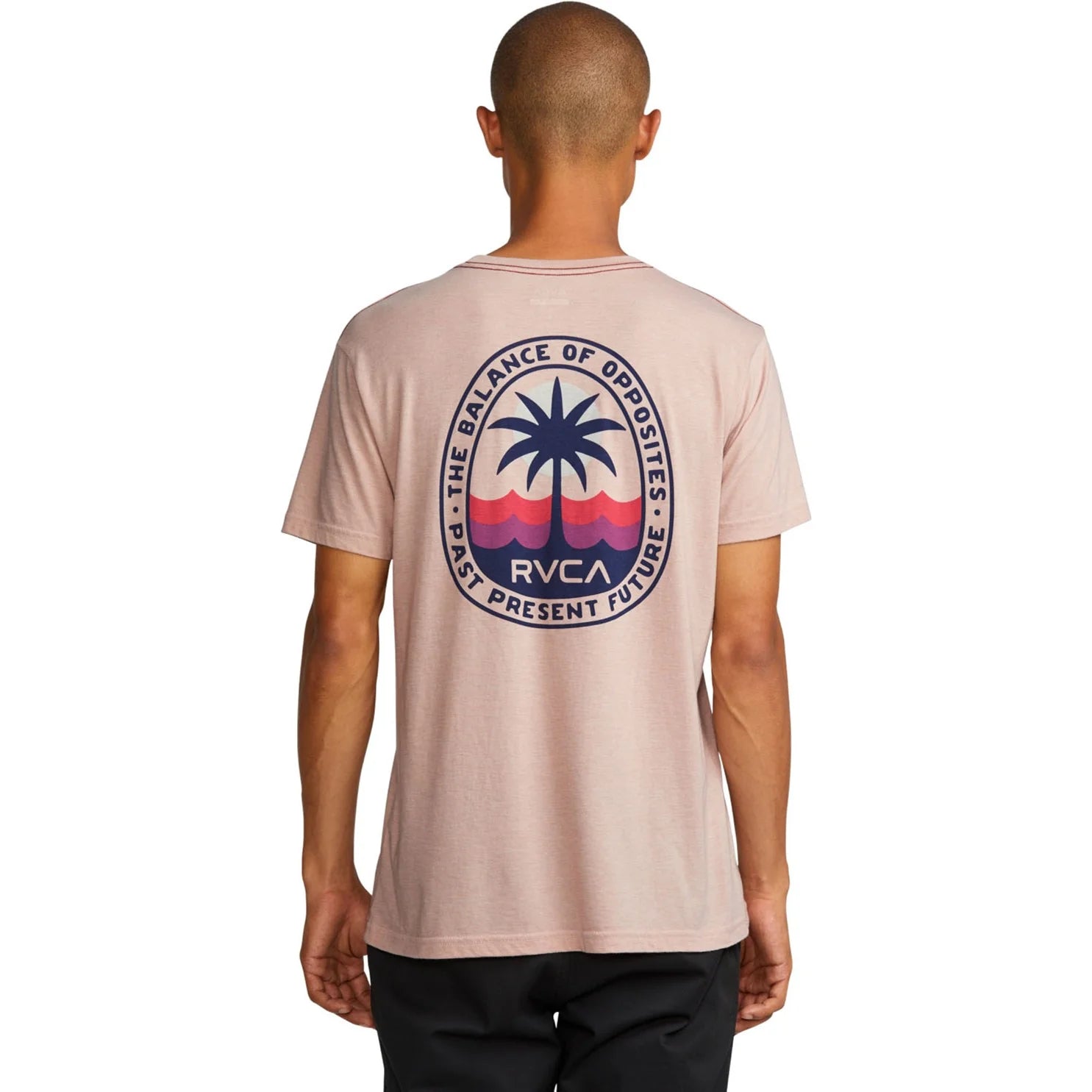 RVCA - Palm Patrol Tee - Mauve