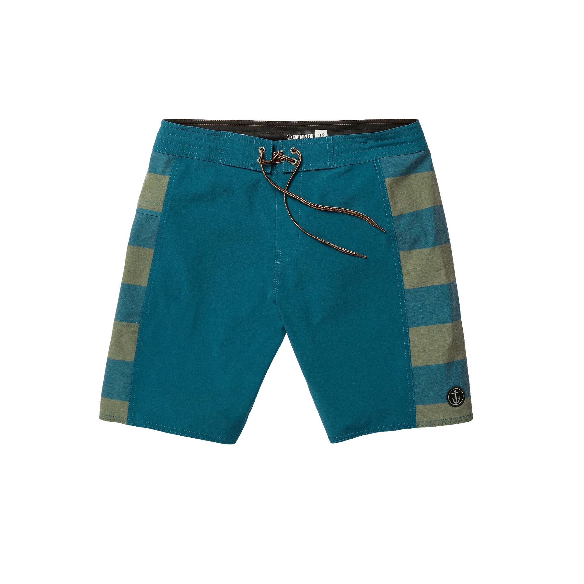 Captain Fin - Keyhole Art Boardshort - Sea Navy