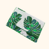 Beachly - Monstera Beaded Clutch - Palms